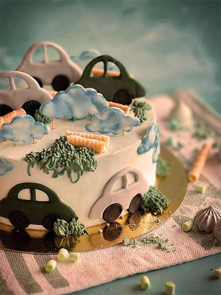 car cake