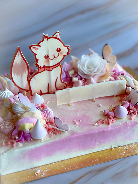cat kitty cake
